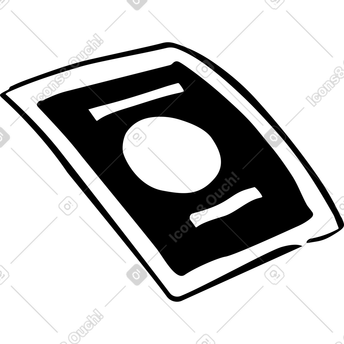 Finanzielle anleihe-Illustration im Line-Stil als Download in PNG, SVG