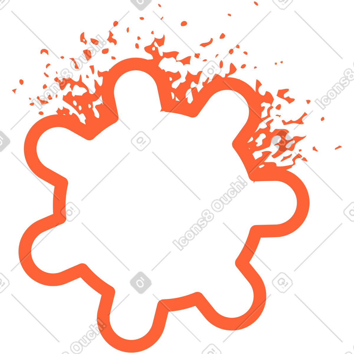 Иллюстрация Звезда в стиле Crayon — скачать в форматах PNG, SVG