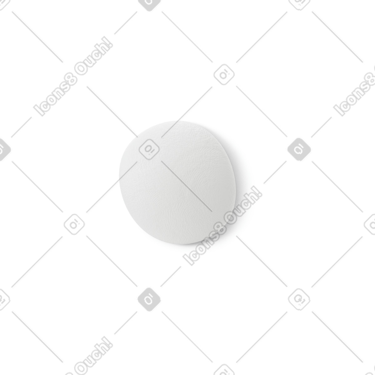 Иллюстрация Белок глаза в стиле 3D Stripy — скачать в форматах PNG, SVG