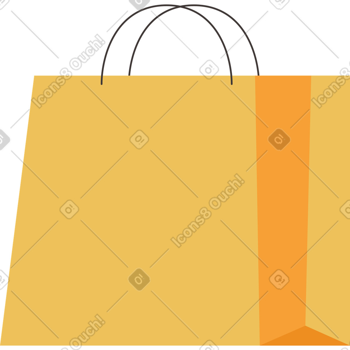 Ilustração de Pacote ecológico papel em no estilo Dizzy para baixar em PNG, SVG
