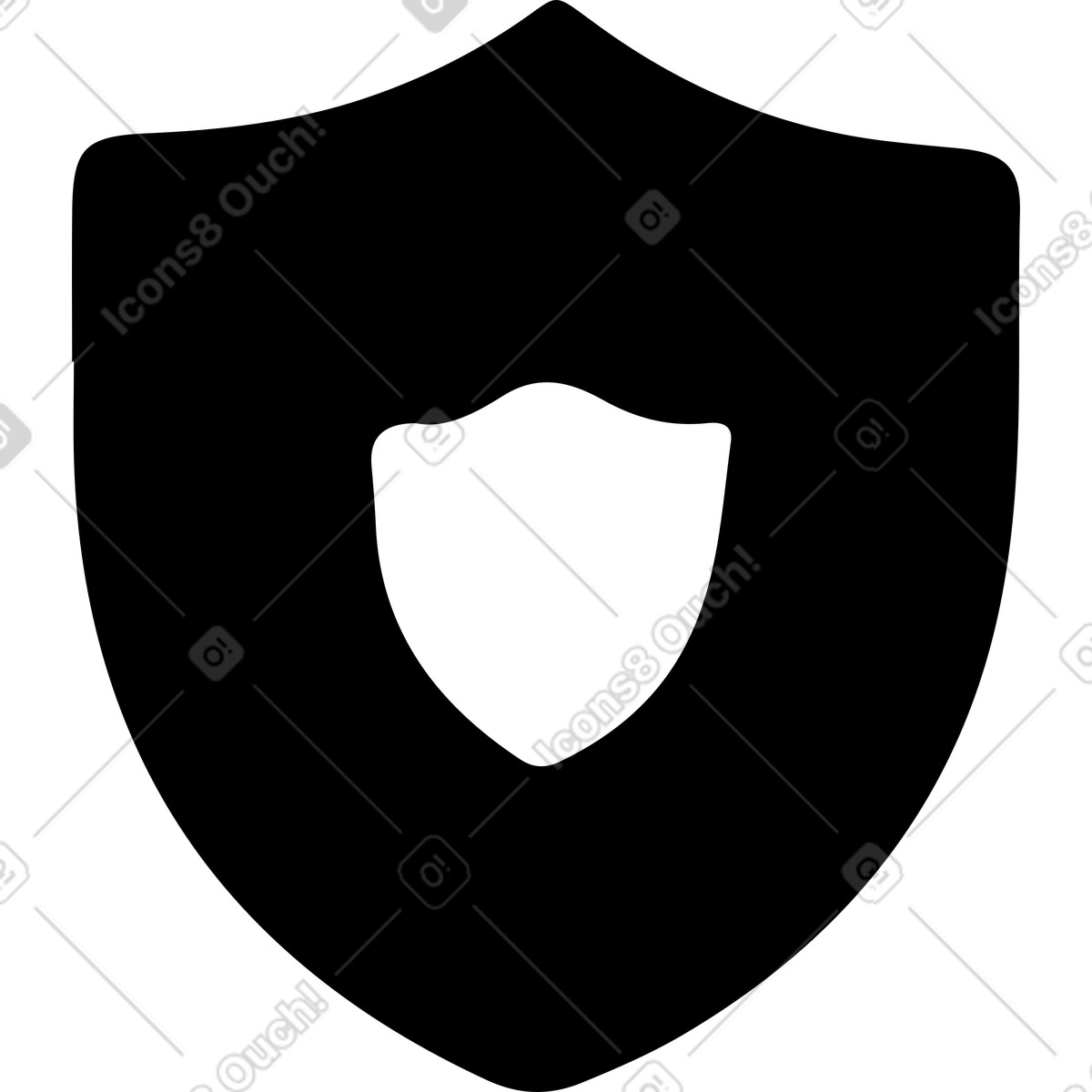 Schild-Illustration im Journal-Stil als Download in PNG, SVG