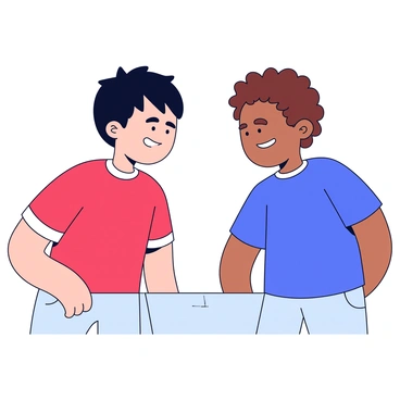 Two team captains are standing face to face, both displaying intense expressions. One captain has short black hair and is wearing a red jersey, while the other captain has curly brown hair and is dressed in a blue jersey. The background is a simple playing field with white lines marking the boundaries. The captains are positioned slightly towards each other, indicating a fierce competitive spirit between them. Their eyes are locked in a determined gaze, conveying the seriousness of the upcoming match.