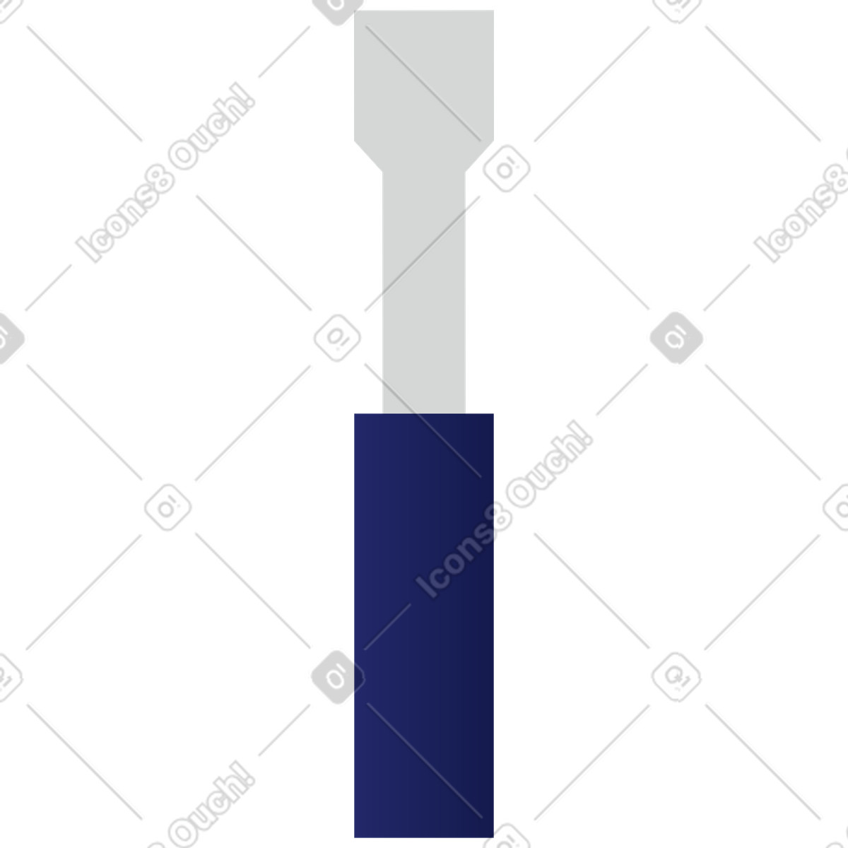 Screwdriver illustration in PNG, SVG
