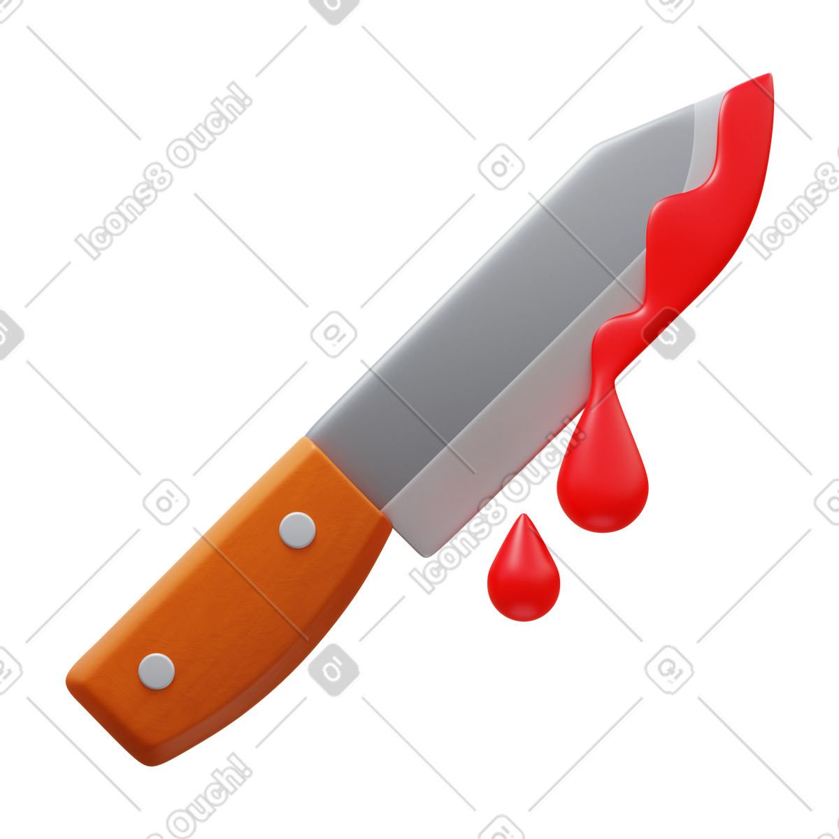Horror illustrazione in stile 3D Fluency scarica in PNG, SVG