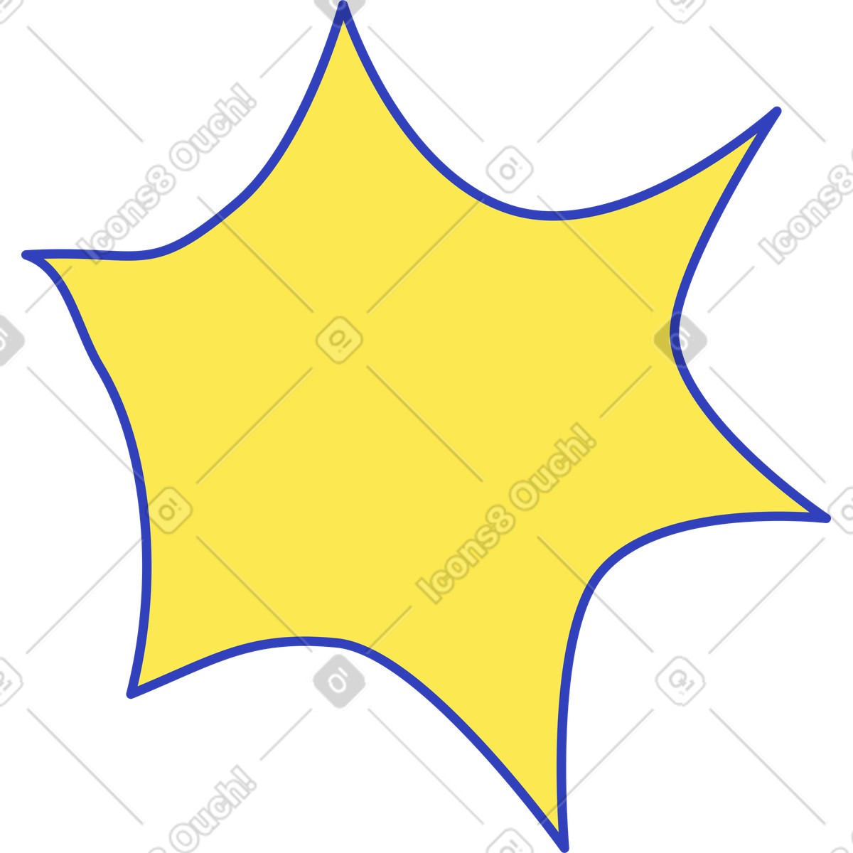 Frame illustration in Eyeful style download in PNG, SVG