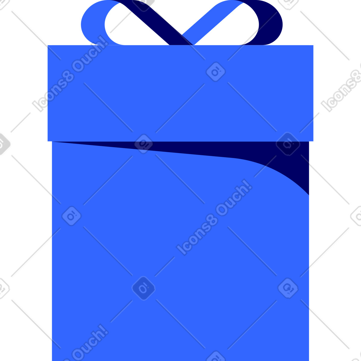 Illustration Cadeau dans le style Lounge à télécharger aux formats PNG, SVG