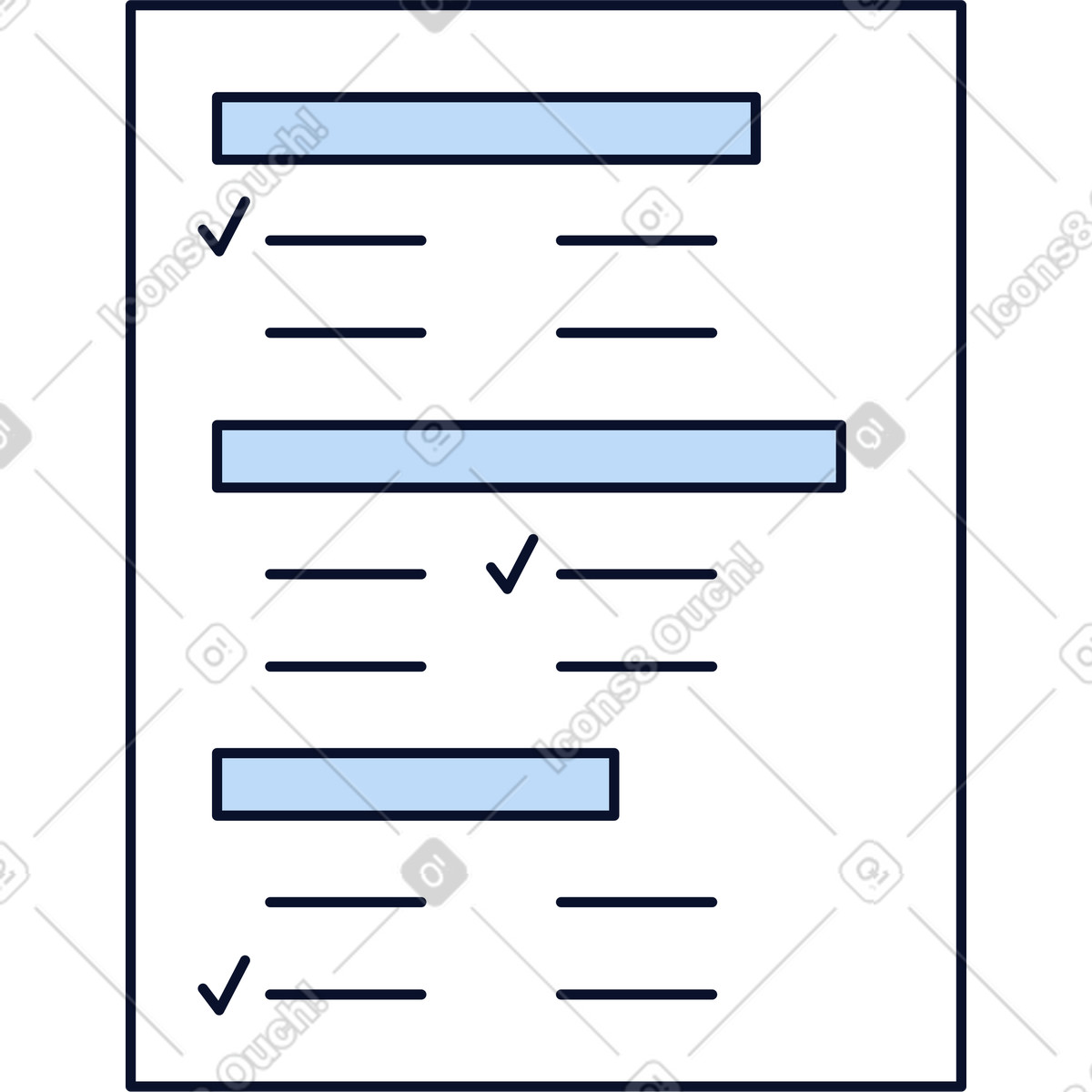Test illustrazione in stile Flexy scarica in PNG, SVG