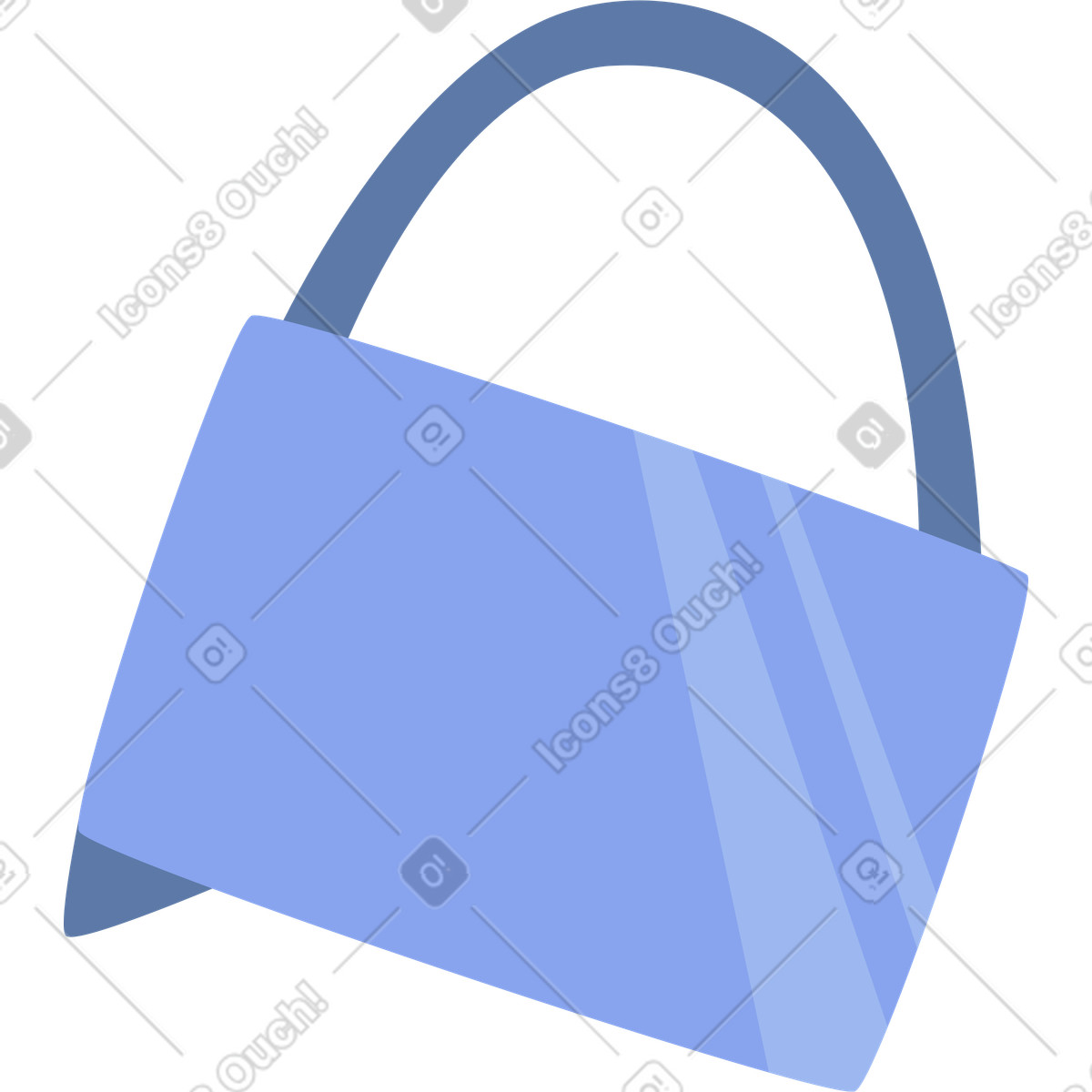 Lagom 스타일의 머그 블루 일러스트레이션 PNG, SVG 다운로드
