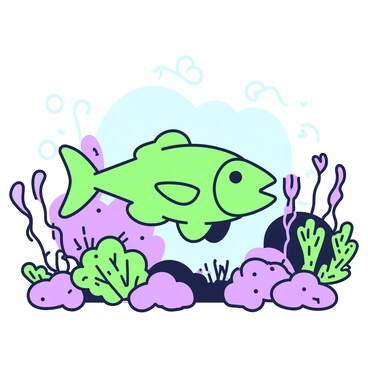 A grouper is swimming calmly through an underwater scene. The grouper has distinct features, including a large, rounded body and prominent fins. Surrounding the grouper, various corals are present, showcasing intricate shapes and textures. There are also sea fans swaying gently in the water, adding to the scene's richness. The underwater environment is filled with soft light filtering down from the surface, illuminating the details of the corals and the grouper as it moves gracefully through the vibrant marine landscape.