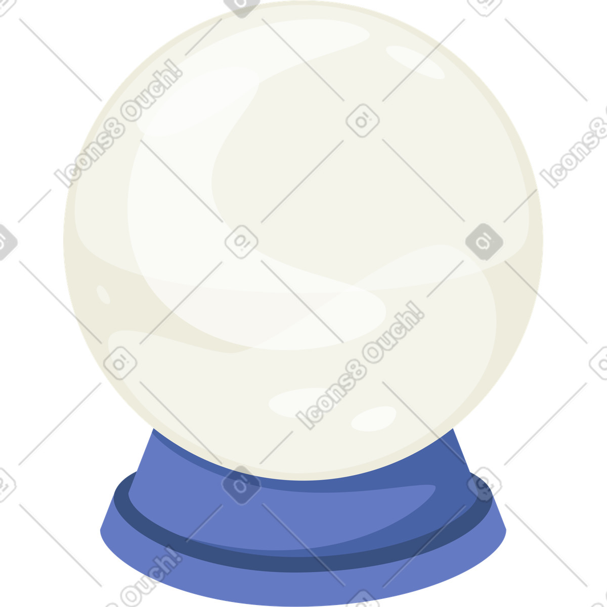 Illustration Balle magique dans le style Social à télécharger aux formats PNG, SVG