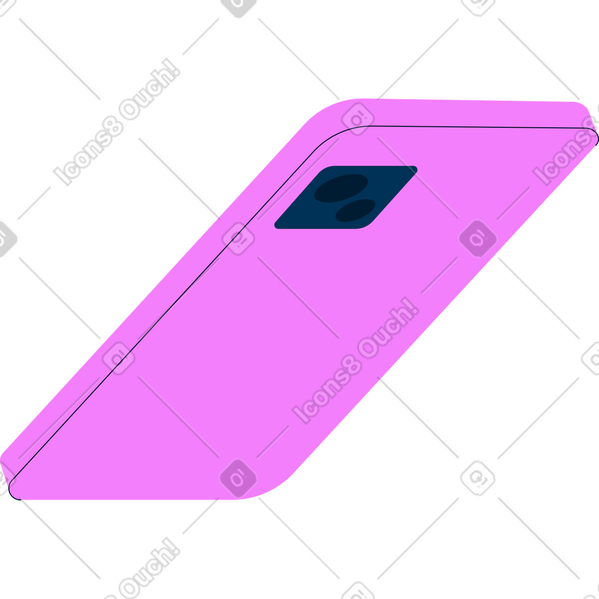 下载 Cubes 风格的 大电话 插画，支持 PNG、SVG 格式