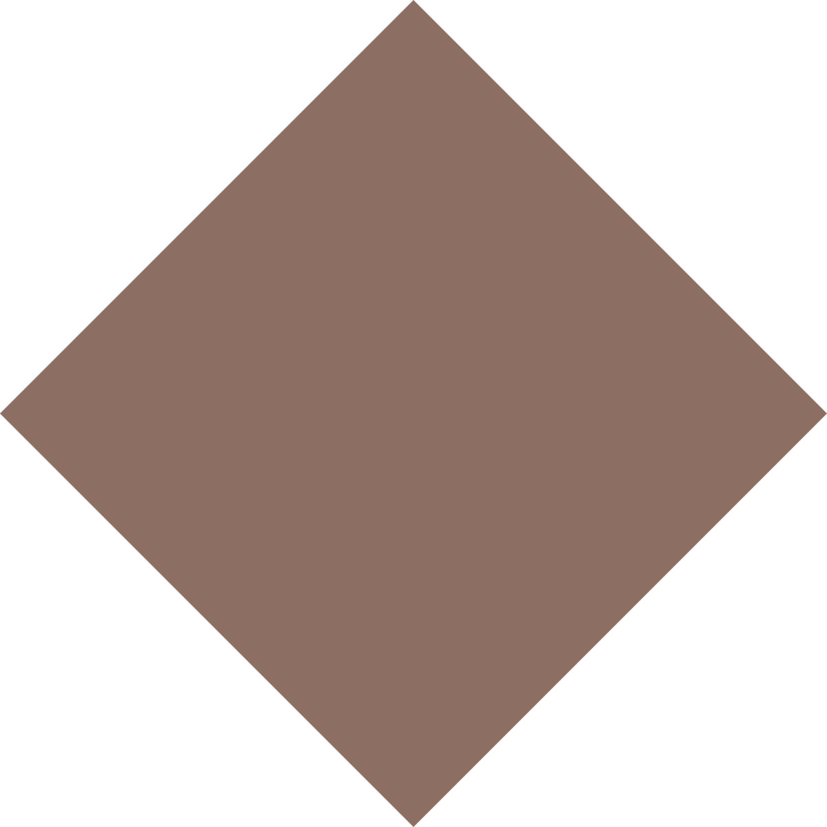 Rhombus brown-Illustration im Fogg-Stil als Download in PNG, SVG