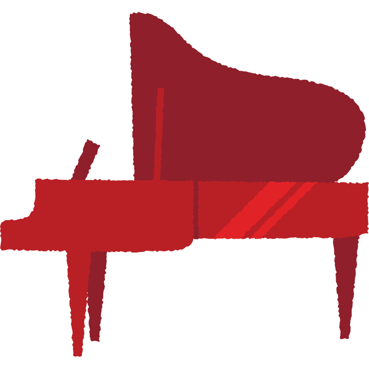 Cherry スタイルの Piano のイラストをPNG、SVG形式でダウンロード