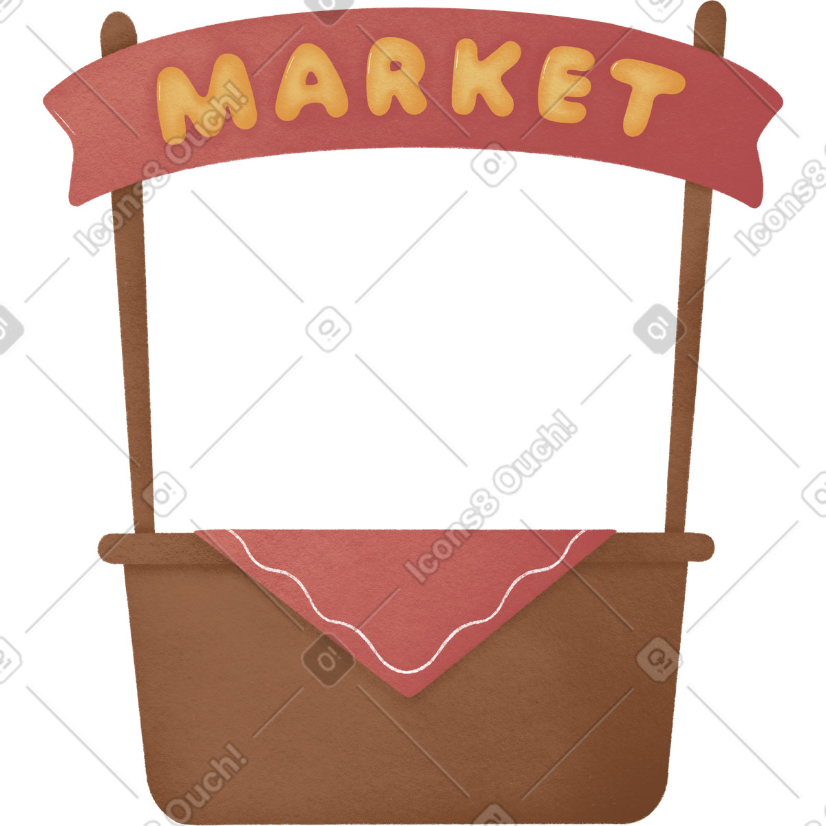 Contatore illustrazione in stile Woolly scarica in PNG, SVG