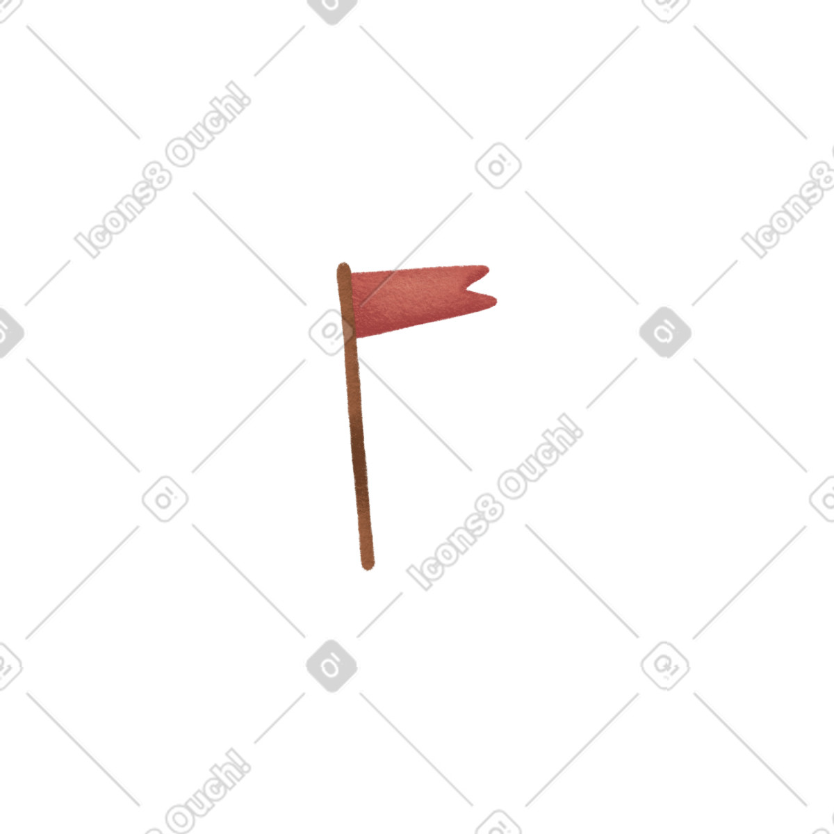 Ilustração de Flag em no estilo Woolly para baixar em PNG, SVG