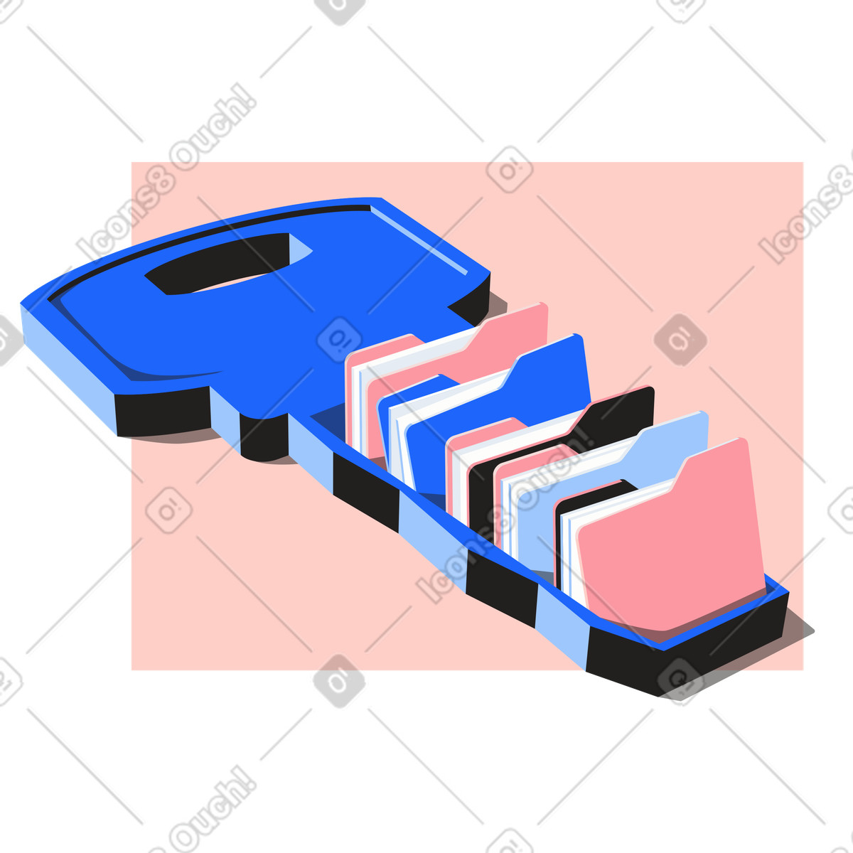 Иллюстрация Менеджер паролей в PNG и SVG