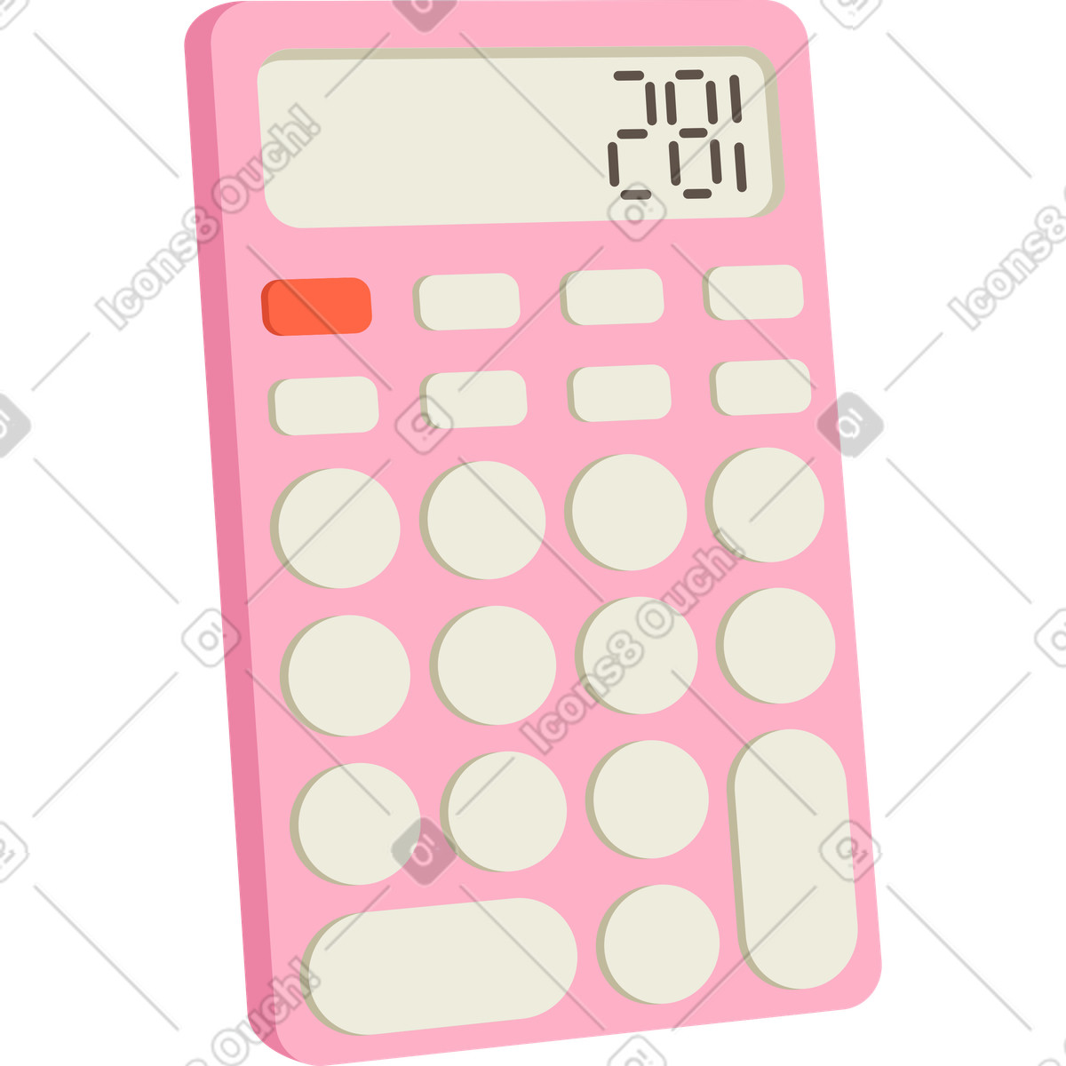 Ilustração de Calculadora em no estilo Social para baixar em PNG, SVG