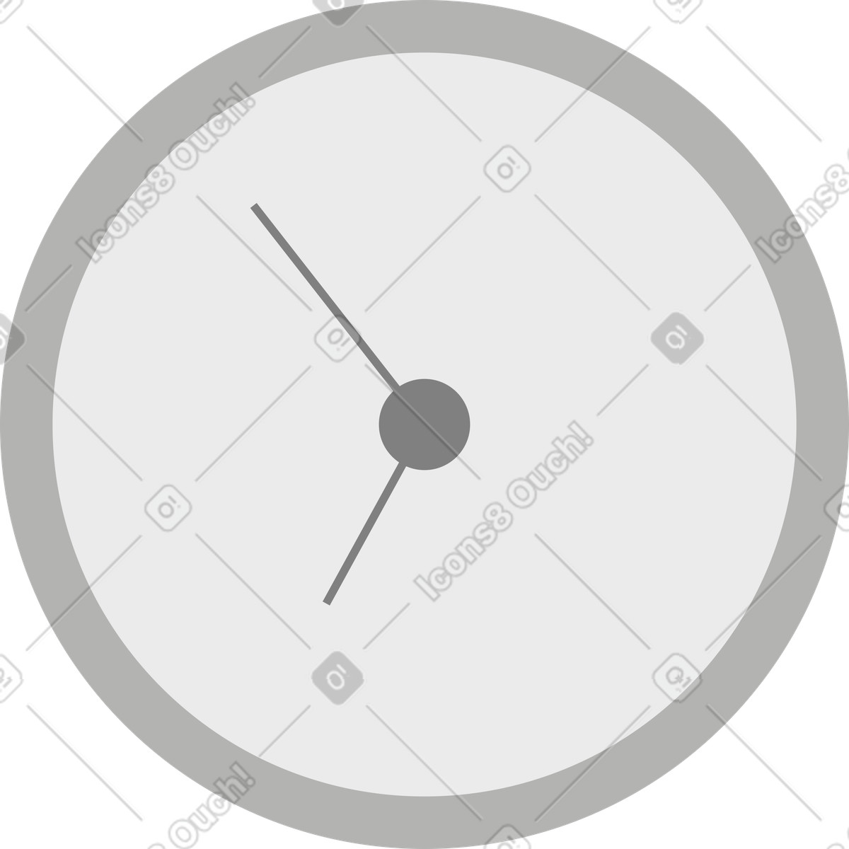 Orologio illustrazione in stile Tiny scarica in PNG, SVG