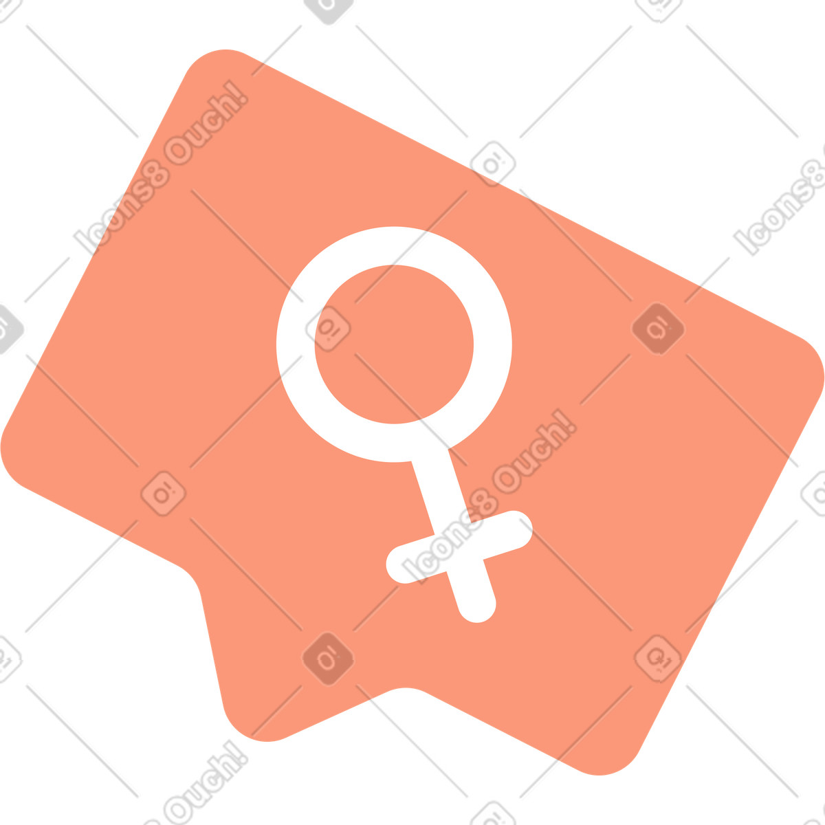 下载 Orange 风格的 女性标志 插画，支持 PNG、SVG 格式