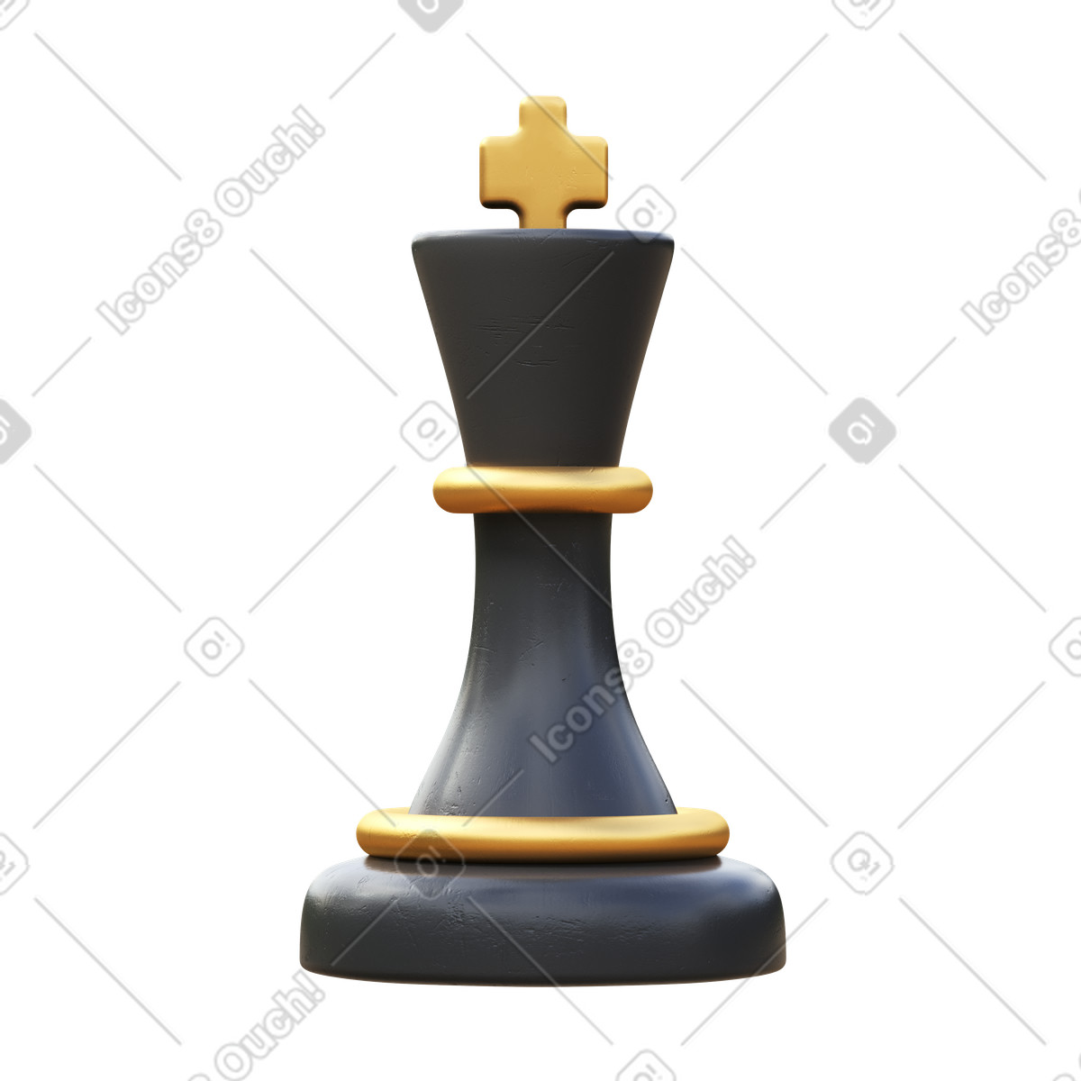 下载 3D Fluency 风格的 King 插画，支持 PNG、SVG 格式