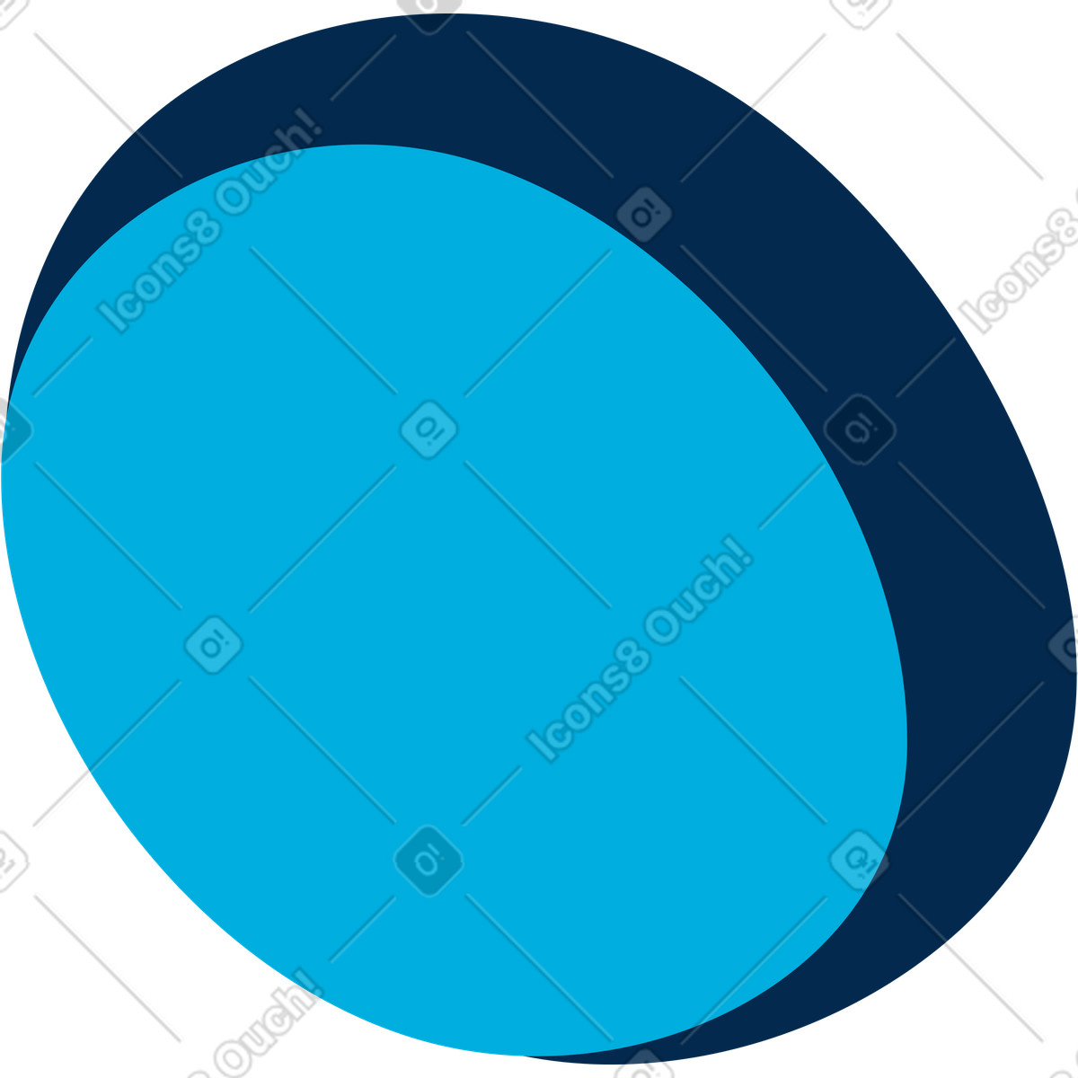 Ilustración Botón redondo en estilo Flame a descargar en PNG y SVG