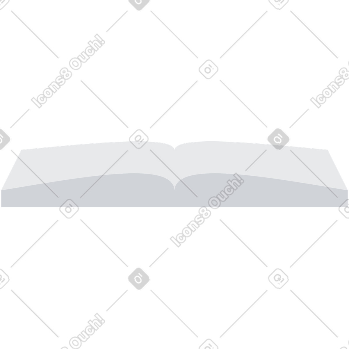Ilustração de Abra o livro em no estilo Urban para baixar em PNG, SVG